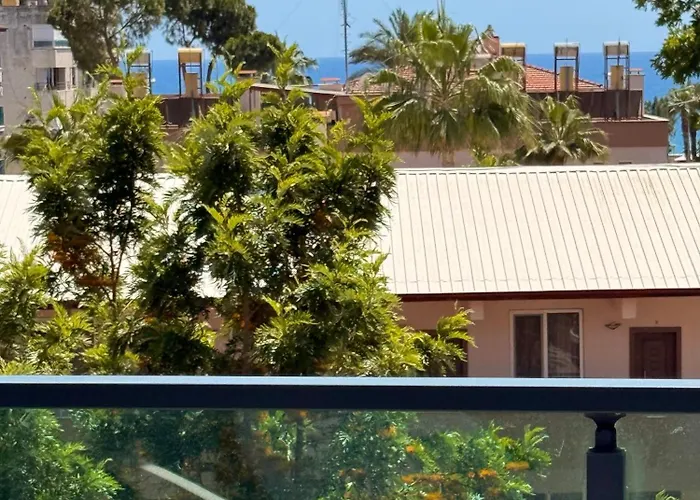 דירה Sa Apartments! Cleopatra Sea View 1bd אלאניה