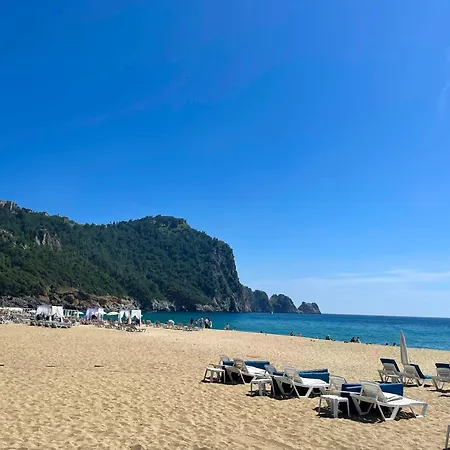 公寓 Sa Apartments! Cleopatra Sea View Flat , 150m To The 阿拉尼亚