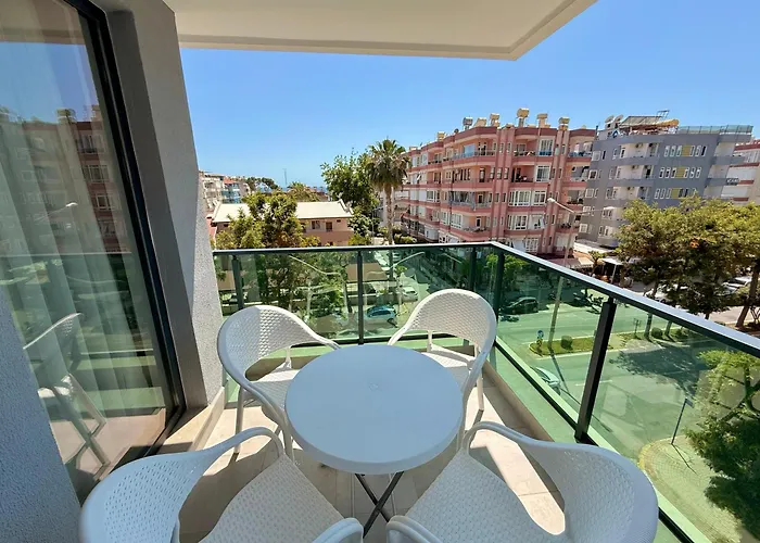 Sa Apartments! Cleopatra Sea View 1bd アランヤ